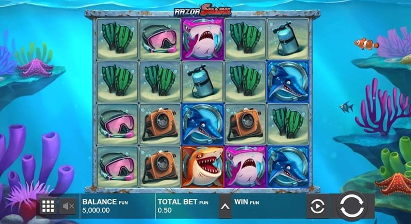 Les avantages de jouer à Razor Shark Slot sur BonusHunt